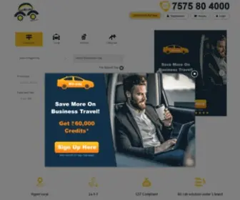 GO4Cabs.com(Cabs Service in India) Screenshot