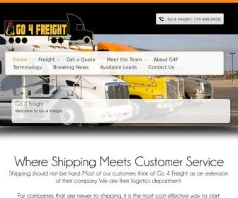 GO4Freight.net(Go 4 Freight) Screenshot