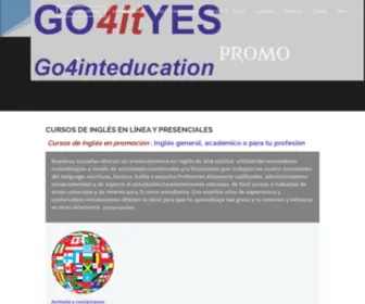 GO4Inteducation.com(INGLÉS PROMO) Screenshot