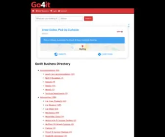 GO4IT.com.au(Go4it Business Directory) Screenshot