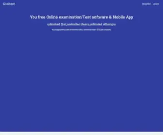 GO4Itest.com(React App) Screenshot
