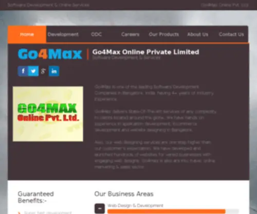 GO4Max.com(Go4Max Online Pvt) Screenshot