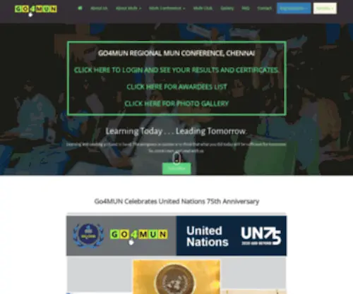 GO4Mun.com(International MUN Conference by Go4Guru) Screenshot