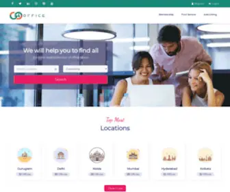 GO4Office.com(Coworking Office Space) Screenshot