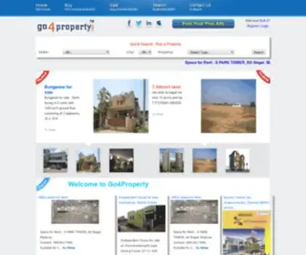 GO4Property.com(India Property) Screenshot