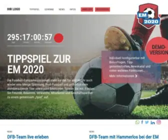 GO4Tipp.de(Tippspiel zur EuropameisterschaftTippspiel) Screenshot