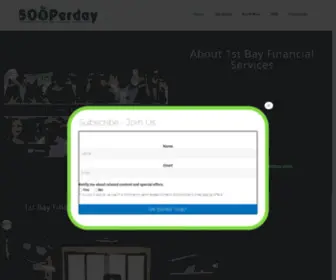 GO500Perday.com(Home) Screenshot