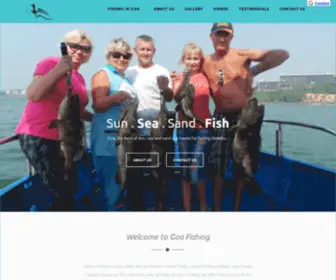 Goa-Fishing.com(Goa Fishing) Screenshot