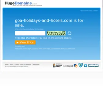 Goa-Holidays-AND-Hotels.com(Goa) Screenshot