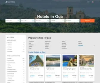 Goa-India-Hotels-Resorts.com(Best Prices and Free Cancellation) Screenshot