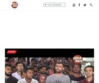Goa365.tv(GoaGoa English News Channel) Screenshot