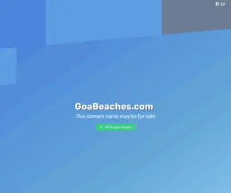 Goabeaches.com(Domain name may be for sale) Screenshot