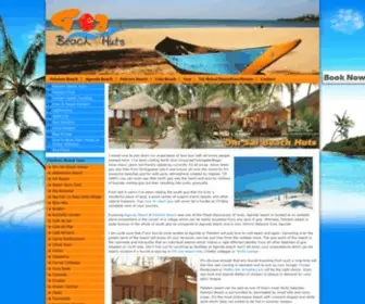 Goabeachhuts.com(Palolem, Palolem Beach) Screenshot