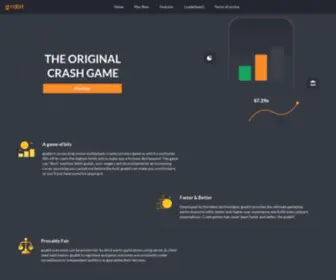Goabit.com(Win Crypto with Original Bitcoin Crash Game) Screenshot
