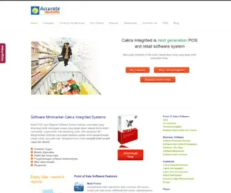 Goaccuratesoft.com(Aplikasi kasir toko software minimarket dan program penjualan barang) Screenshot