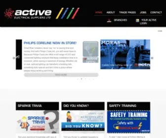 Goactive.nz(Active Electrical Suppliers) Screenshot