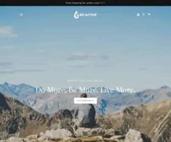 Goactiveliving.com(Domain misconfigured) Screenshot