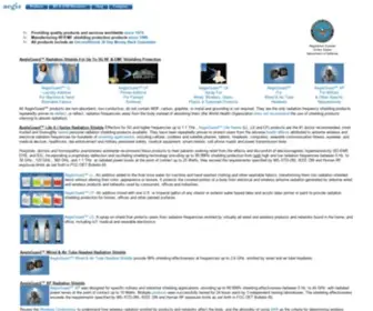 Goaegis.com(Manufacturer Of AegisGuard Radiation Shields) Screenshot