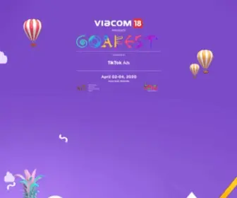 Goafest.com(Goafest 2020) Screenshot