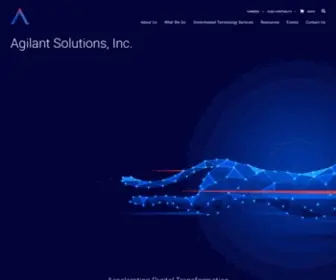 Goagilant.com(Leading IT Provider for Independent Solutions and Technologies) Screenshot