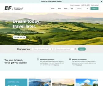 Goaheadtours.ca(Guided Tours & Group Travel Tours) Screenshot