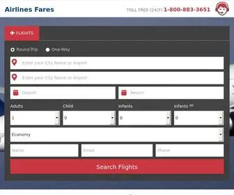 Goairlinesfares.com(Airlines Fares) Screenshot