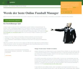 Goal4Glory.org(Der realistische Online Fussball Manager) Screenshot