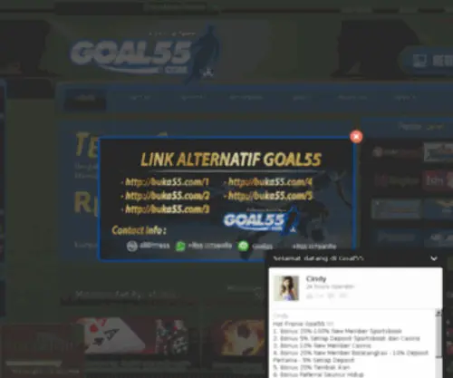Goal55.com Screenshot