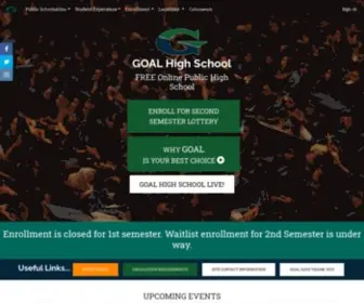 Goalac.org(GOAL High School) Screenshot