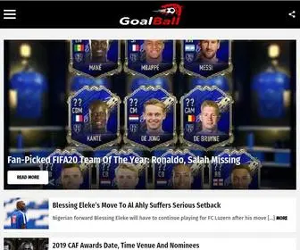 Goalballlive.com Screenshot