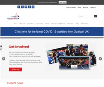 Goalballuk.com(Transforming people's lives) Screenshot