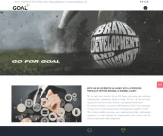 Goalcom.com(Goal Communications is an INS accredited advertising agency) Screenshot