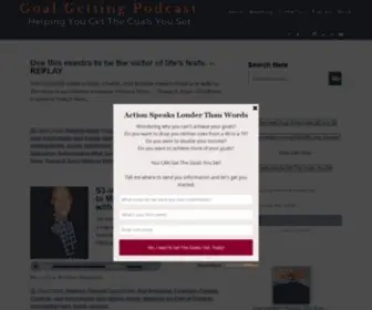 Goalgettingpodcast.com(Goal Getting Podcast) Screenshot