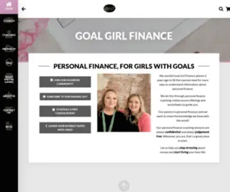 Goalgirlfinance.com(Personal Finance Coaching) Screenshot