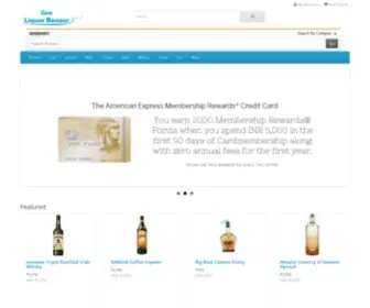 Goaliquorbazaar.com(Goa Liquor Bazaar) Screenshot