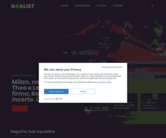 Goalist.it(Notizie e statistiche della serie A) Screenshot