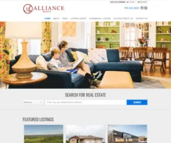 Goalliancerealty.com(Alliance Realty) Screenshot