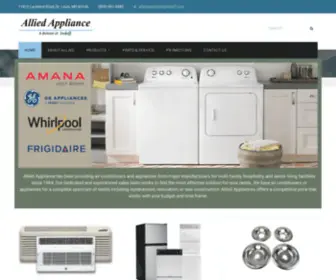 Goallied.com(Allied Appliance) Screenshot