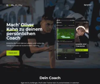 Goalplay.com(Werde ein besserer Torwart) Screenshot
