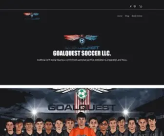 Goalquestsoccer.com(GoalQuest Soccer an elite soccer training company) Screenshot