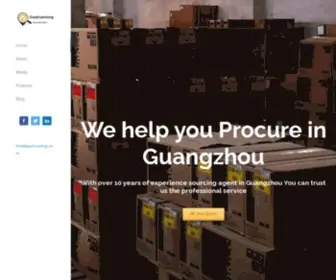 Goalrunning.com(Guangzhou Sourcing Agent for small business) Screenshot