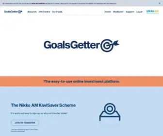 Goalsgetter.co.nz(GoalsGetter) Screenshot