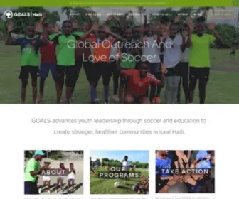 Goalshaiti.org(GOALS Haiti) Screenshot