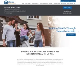 Goalterra.com(Alterra Home Loans) Screenshot