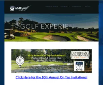 Goamegolf.com(AME Golf) Screenshot