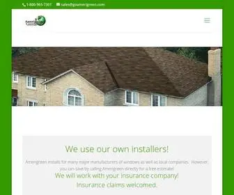 Goamerigreen.com(Amerigreen Construction) Screenshot