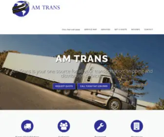 Goamtrans.com(Am Trans) Screenshot