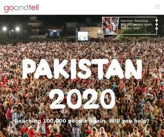 Goandtell.net(PakistanGo and Tell) Screenshot