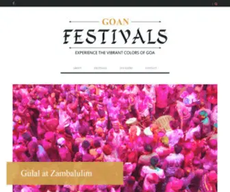 Goanfestivals.in(Goanfestivals) Screenshot