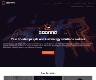 Goannasolutions.com(Goanna Solutions) Screenshot